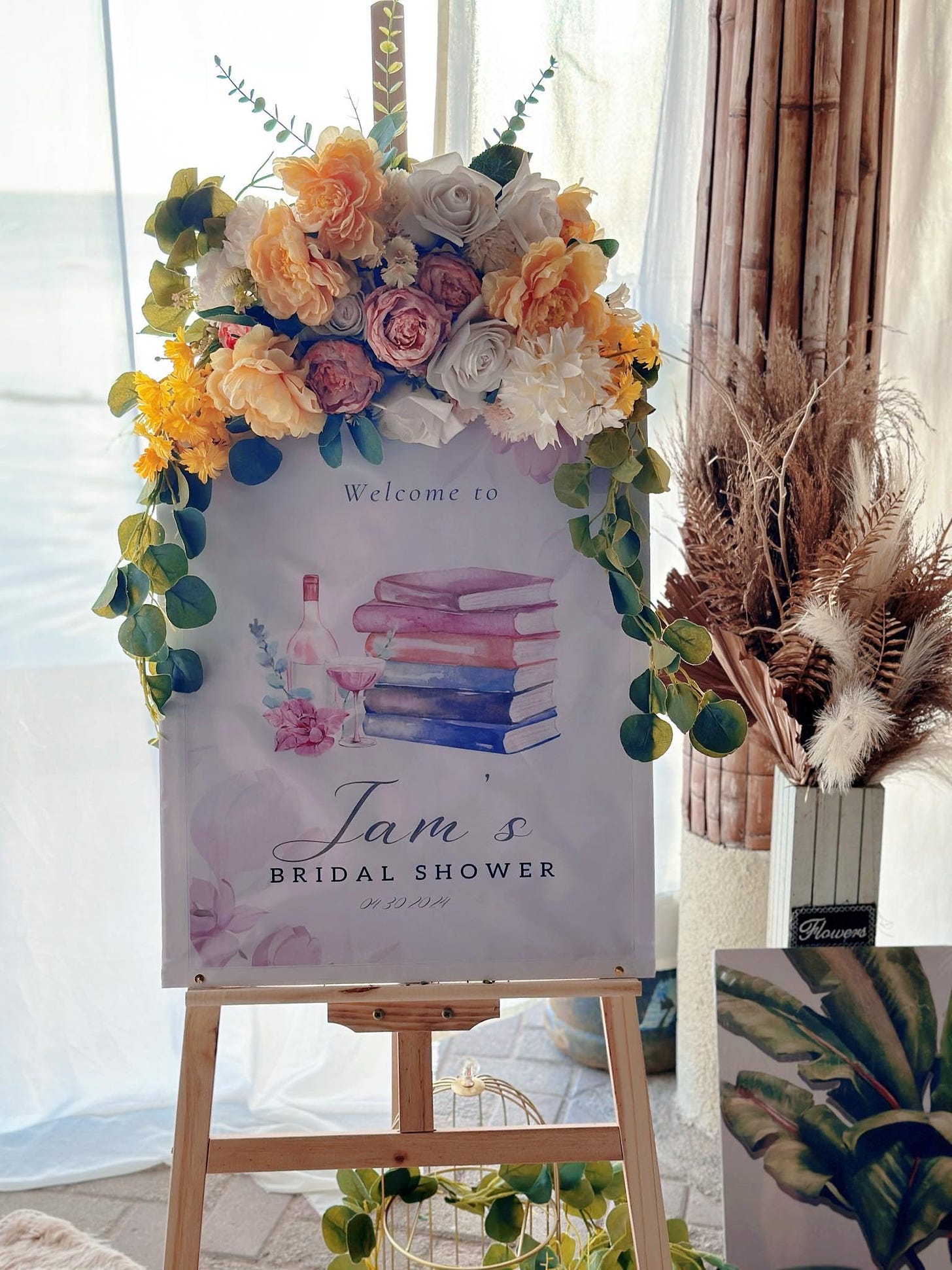 book themed bridal shower