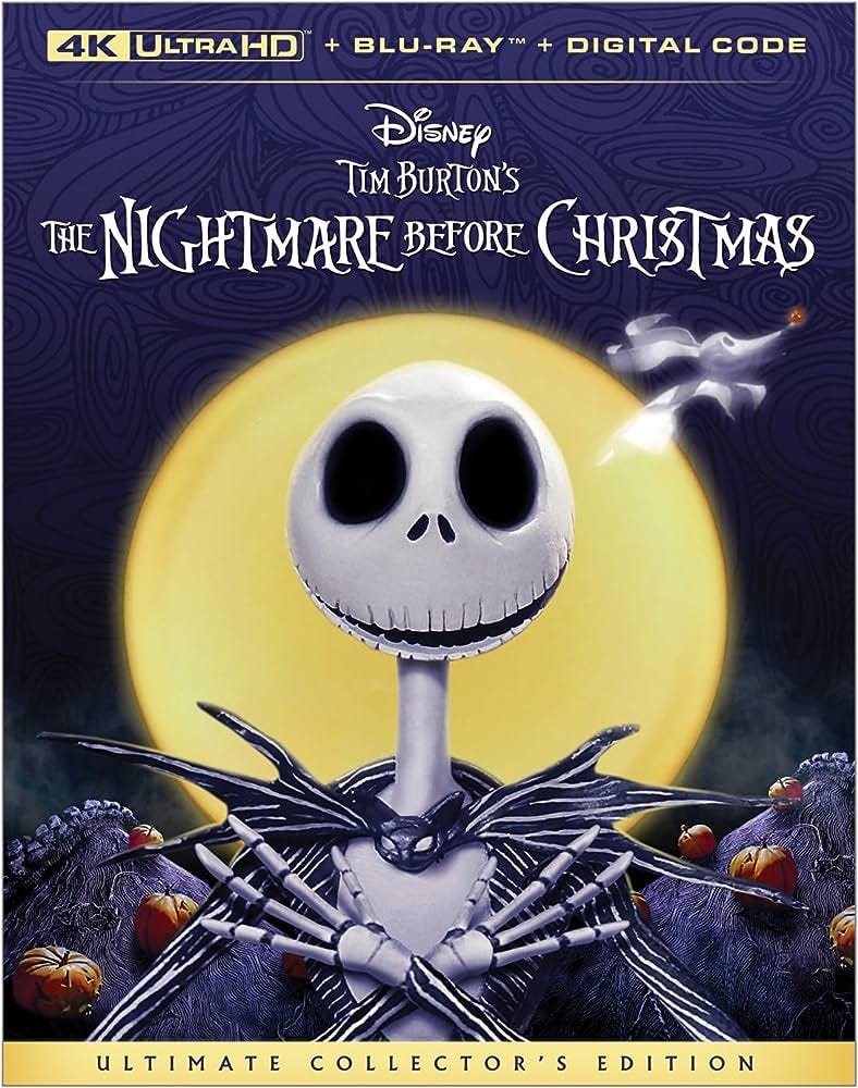 Amazon.com: Nightmare Before Christmas, The [4K UHD] : Chris Sarandon,  Danny Elfman, Catherine O'Hara, William Hickey, Glenn Shadix, Paul Reubens,  Ken Page, Ed Ivory, Susan McBride, Debi Durst, Greg Proops, Kerry Katz,