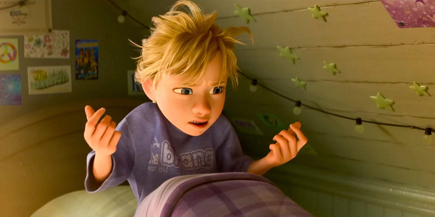 Riley's Deep Dark Secret Reveal Makes A Popular Inside Out Theory Less  Likely