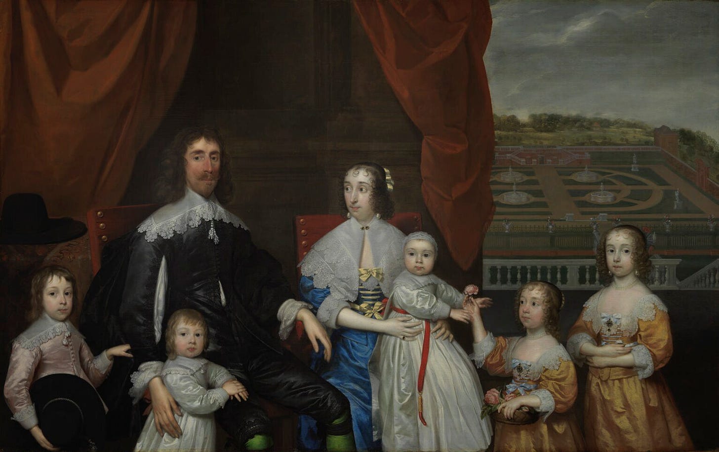  
    The Capel Family,    by Cornelius Johnson (Cornelius Janssen van Ceulen),    circa 1640,    NPG 4759,    © National Portrait Gallery, London