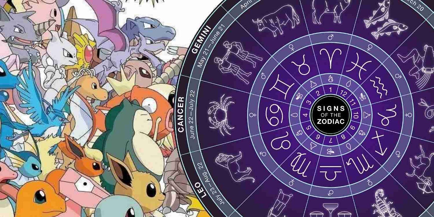 Which Gen 1 Pokémon Are You Based On Your Zodiac Sign?