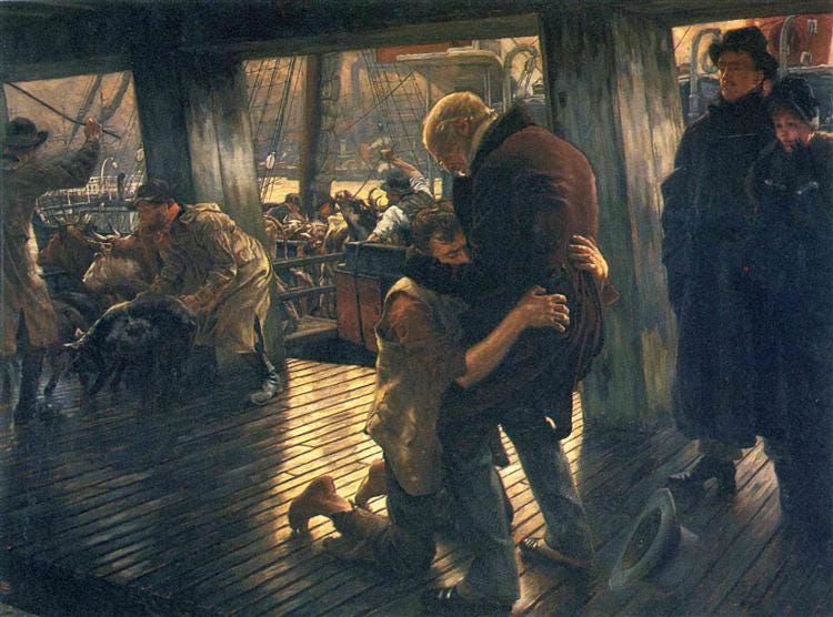 Prodigal Son, The Return, c.1882 - James Tissot - WikiArt.org