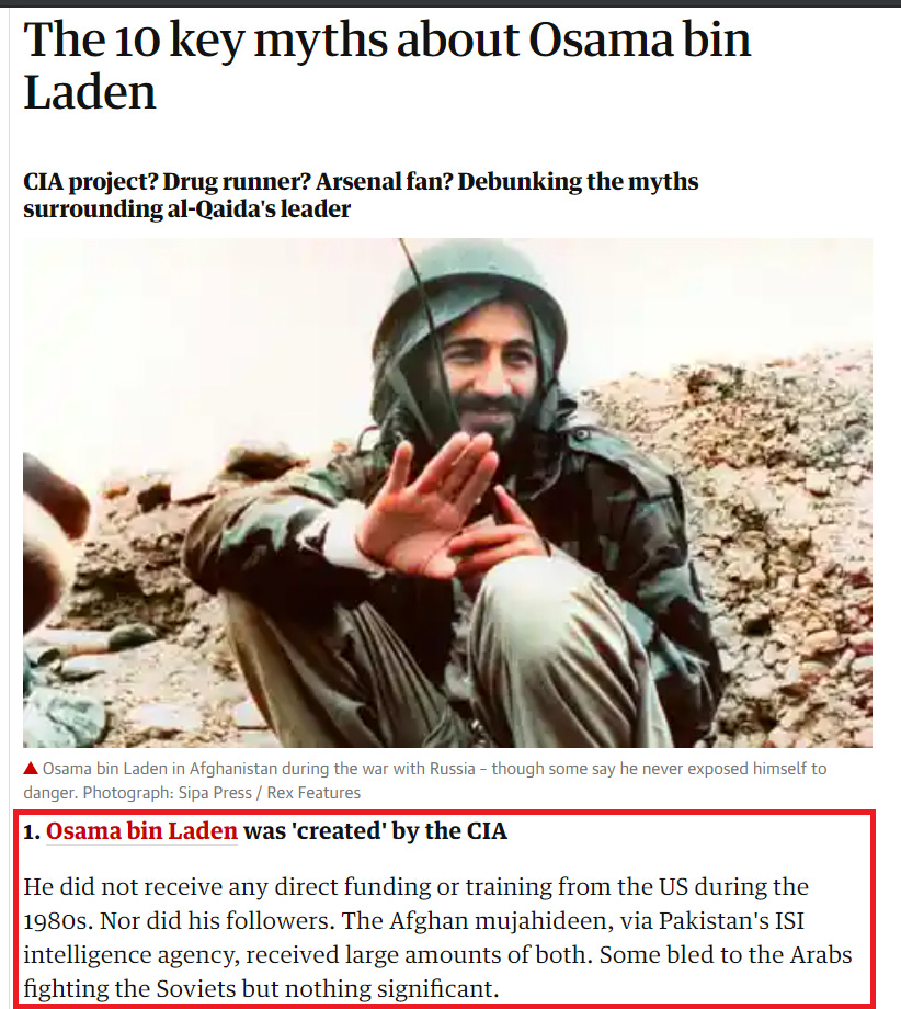 Fact Check: Osama Bin Laden Was Not A CIA Agent In The 1980s; Viral Claim  Is Fake | Newsmobile