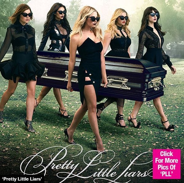 Mysterious Funeral Unveiled in 'Pretty Little Liars' New Poster