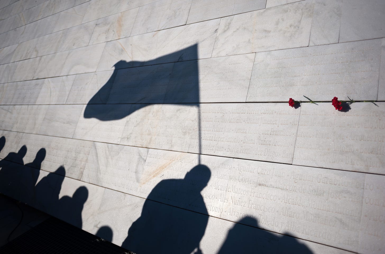 A tribute in memory of republicans killed during the Spanish Civil War. (Photo by Jesus Merida/SOPA Images/LightRocket via Getty Images)