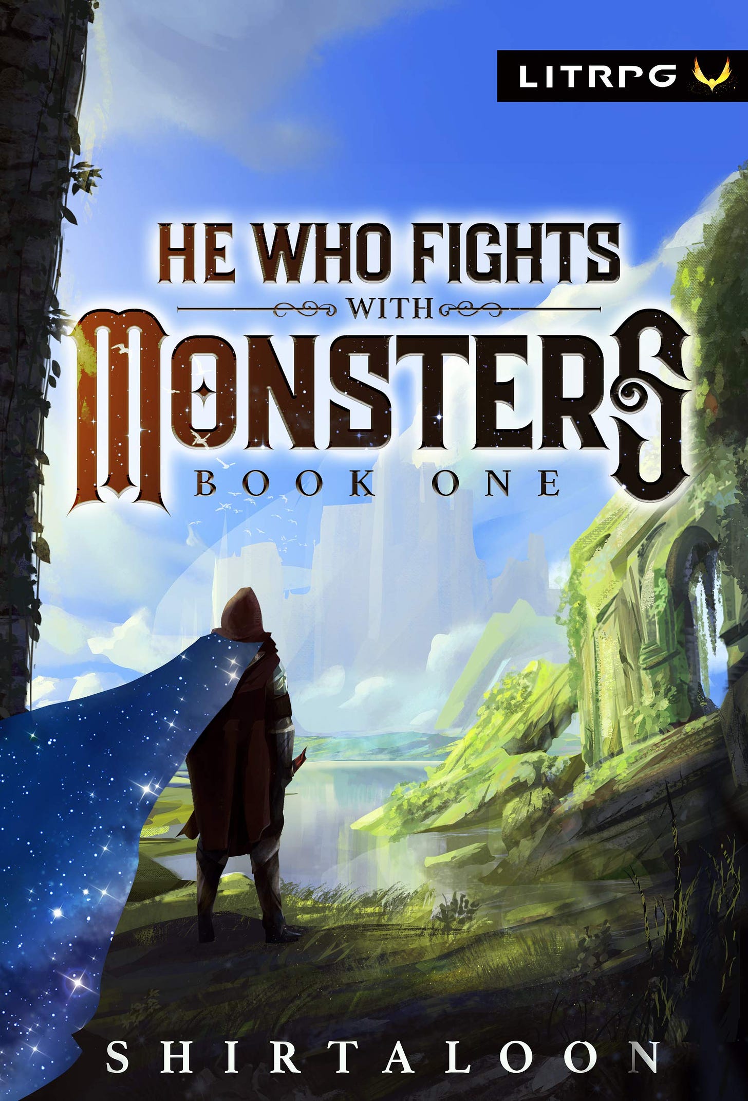 The cover of He Who Fights With monsters Book one by Shirtaloon