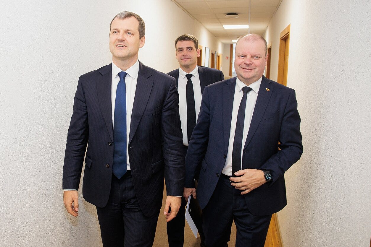 Gintautas Paluckas, Remigijus Žemaitaitis ir Saulius Skvernelis