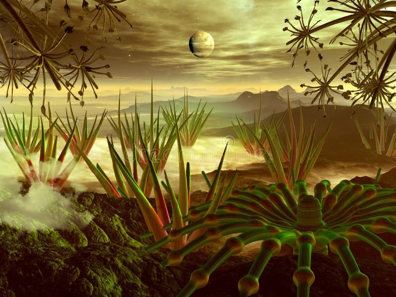 Alien Jungle Planet Stock Illustrations – 310 Alien Jungle Planet Stock  Illustrations, Vectors & Clipart - Dreamstime