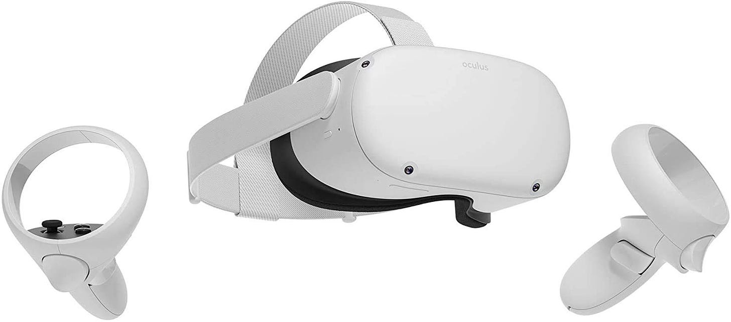 Amazon.com: Meta Quest 2 — Advanced All-In-One Virtual Reality Headset —  128 GB : Everything Else