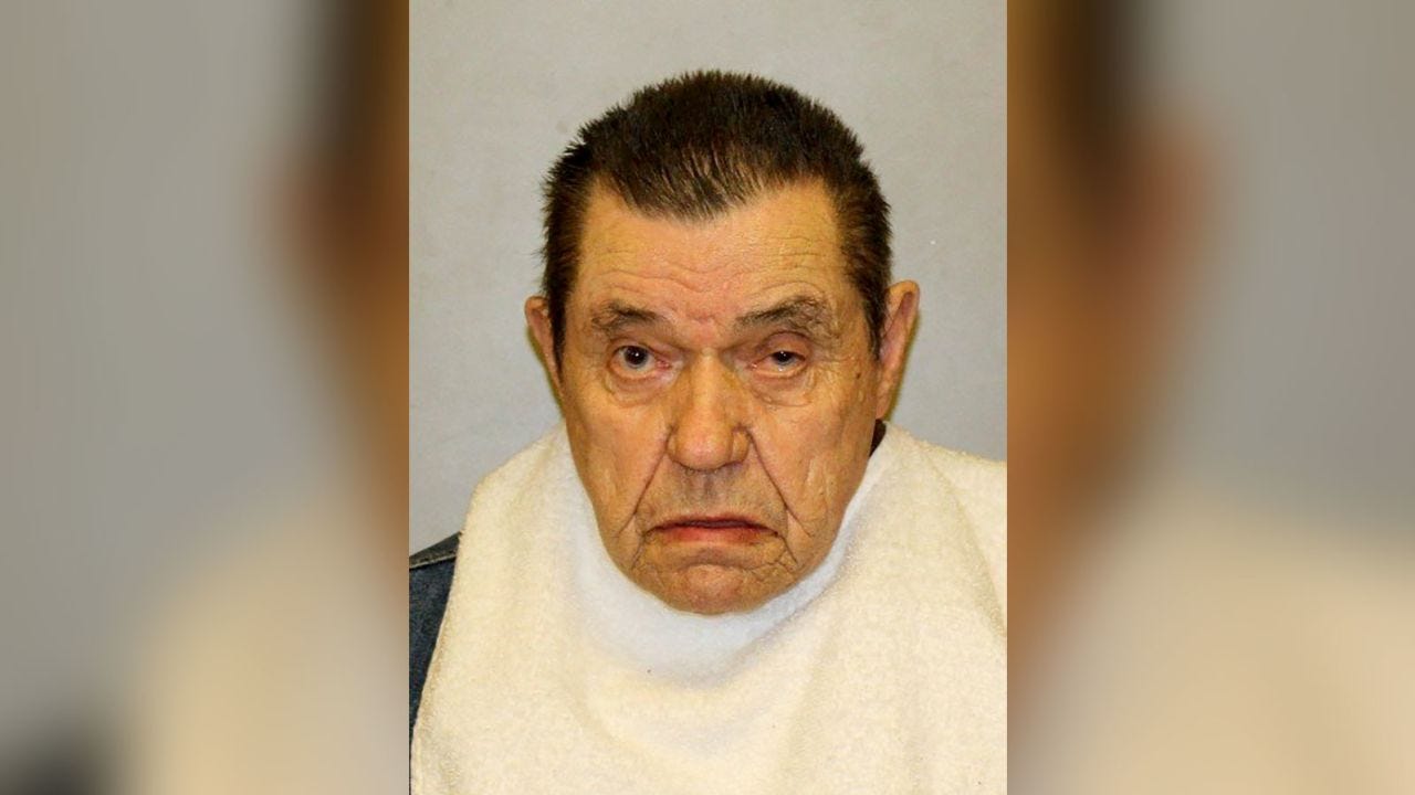 Andrew Lester is shown in a photo taken at his jail booking on April 13.