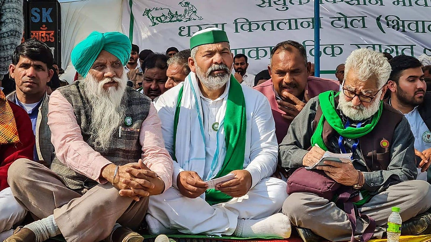 No 'ghar wapsi' till farmers' demands are met, says BKU leader Rakesh Tikait  | Mint