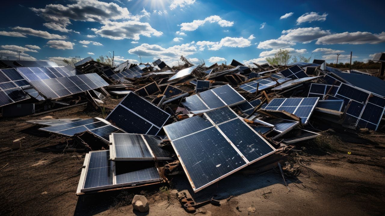 How does solar panel recycling work? | The Independent