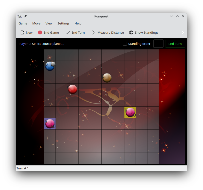 Screenshot of Konquest