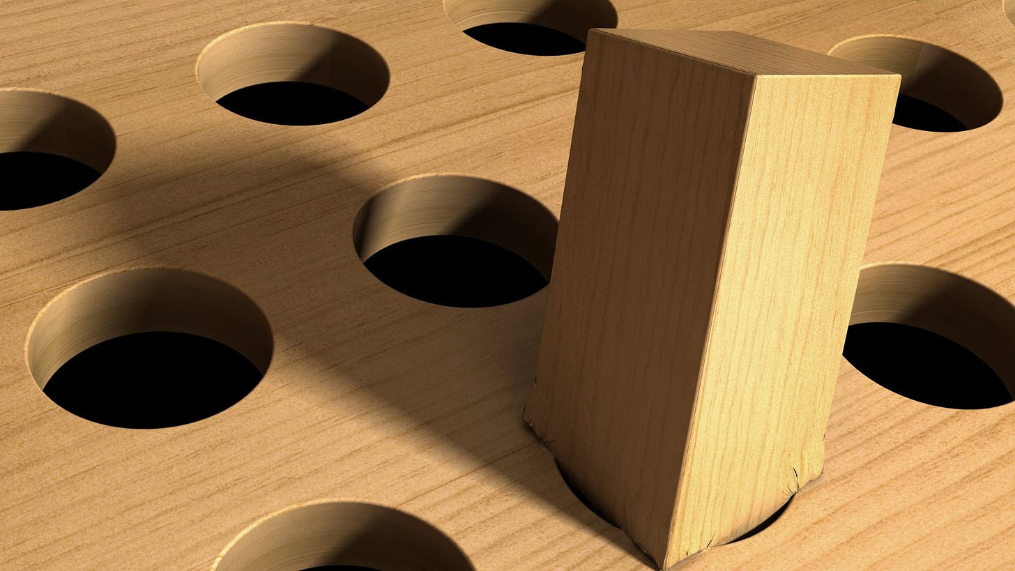 Bias that places square pegs in round holes | Financial Times