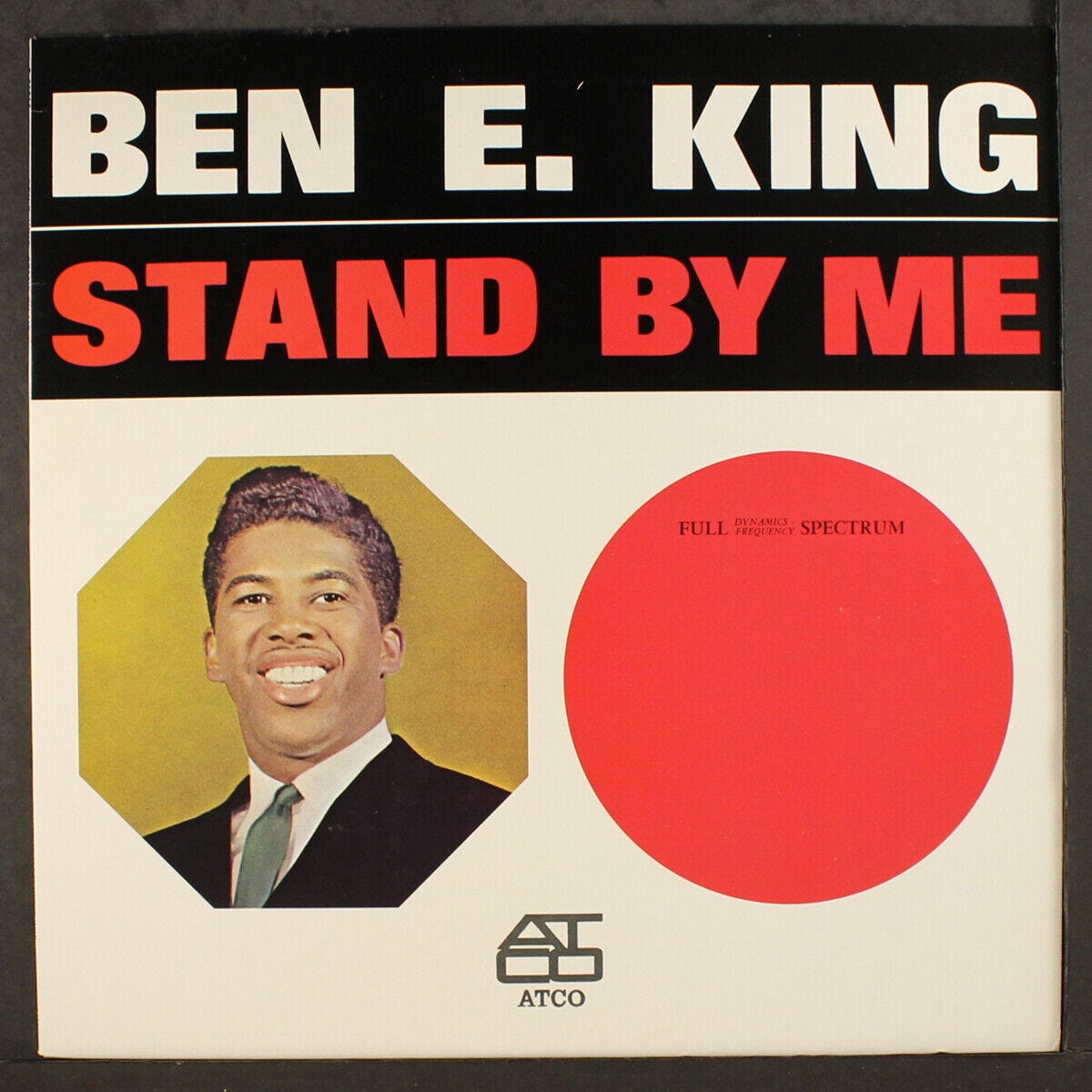 BEN E. KING: stand by me ATLANTIC 12" LP 33 RPM