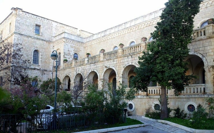 Das Ratisbonne-Kloster in Jerusalem, in dem „Studium in Israel“ die ersten Jahre zuhause war