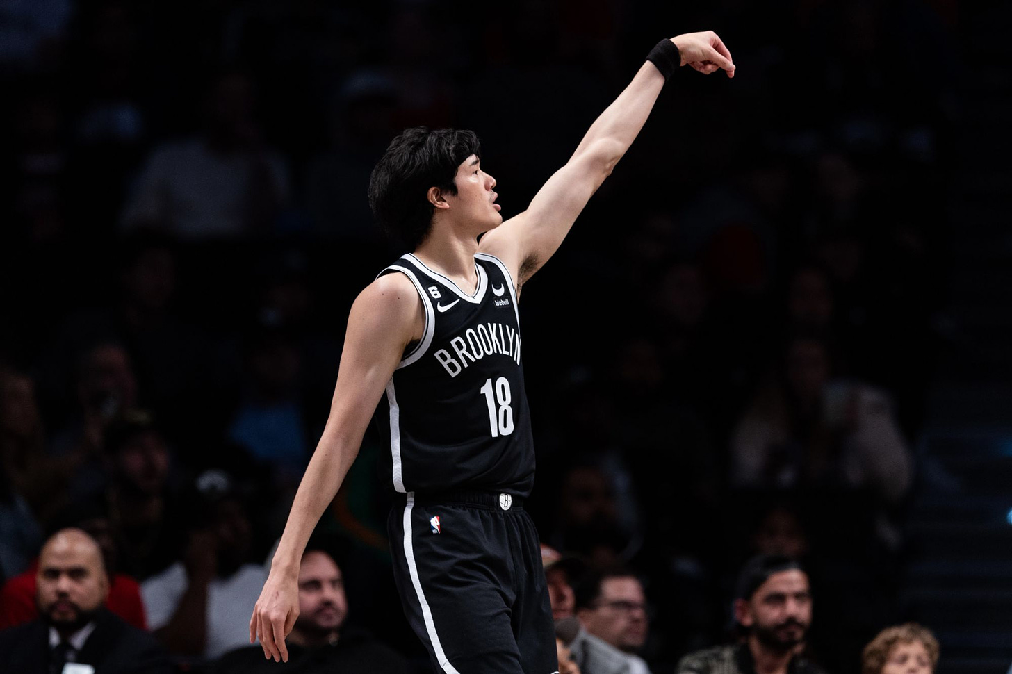 Nets' Yuta Watanabe drilling corner 3-pointers at ridiculous rate
