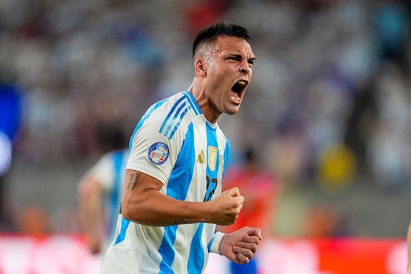 Copa América 2024: El 'Toro' Lautaro da el triunfo a Argentina en el 87'  ante un Chile muy 'Bravo' - Copa América