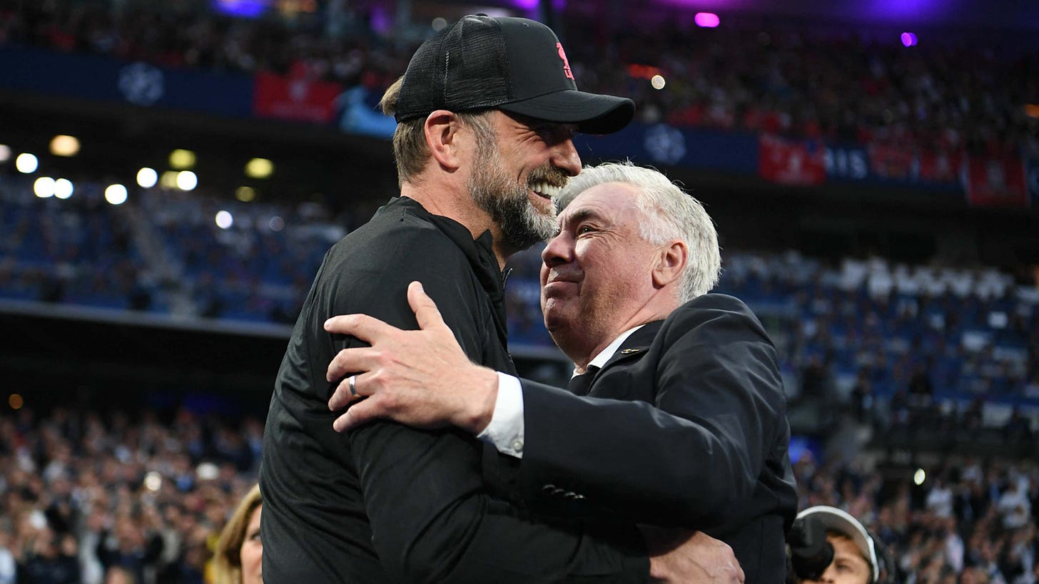 This is not football' - Carlo Ancelotti & Jurgen Klopp complain about Man  City handball decision after late VAR check in Real Madrid vs Liverpool |  Goal.com US