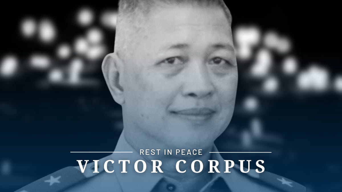 Former rebel turned AFP intel chief Victor Corpus dies at 79