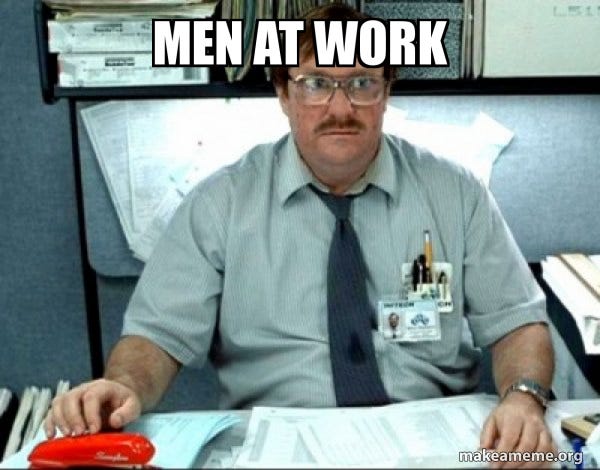 Men at Work - Milton from Office Space Meme Generator