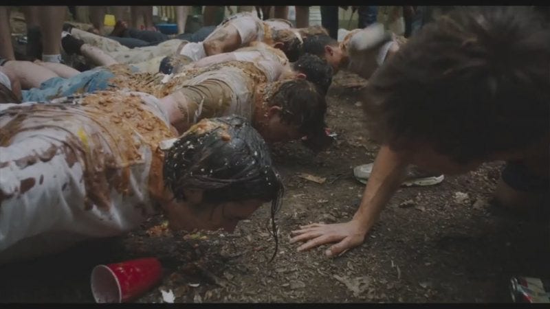 hardcore frat hazing in goat movie