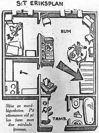 The floorplan of Lilly’s apartment
