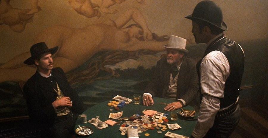 Val Kilmer as Doc Holliday gambling Tombstone set 1993-2015 Photograph by  David Lee Guss - Pixels
