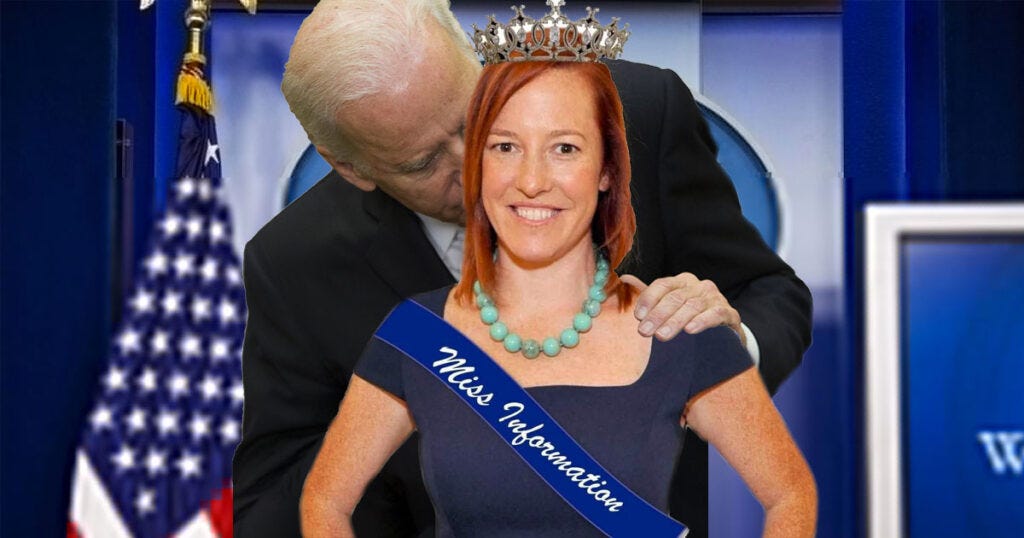 Biden officially renames White House Press Secretary 'Miss Information ...