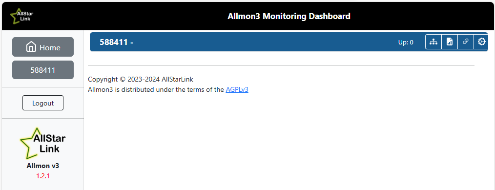 Allmon3 is running