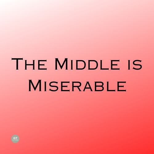 The Middle is Miserable a video by Gary Thomas