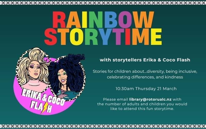 Rainbow storytime.