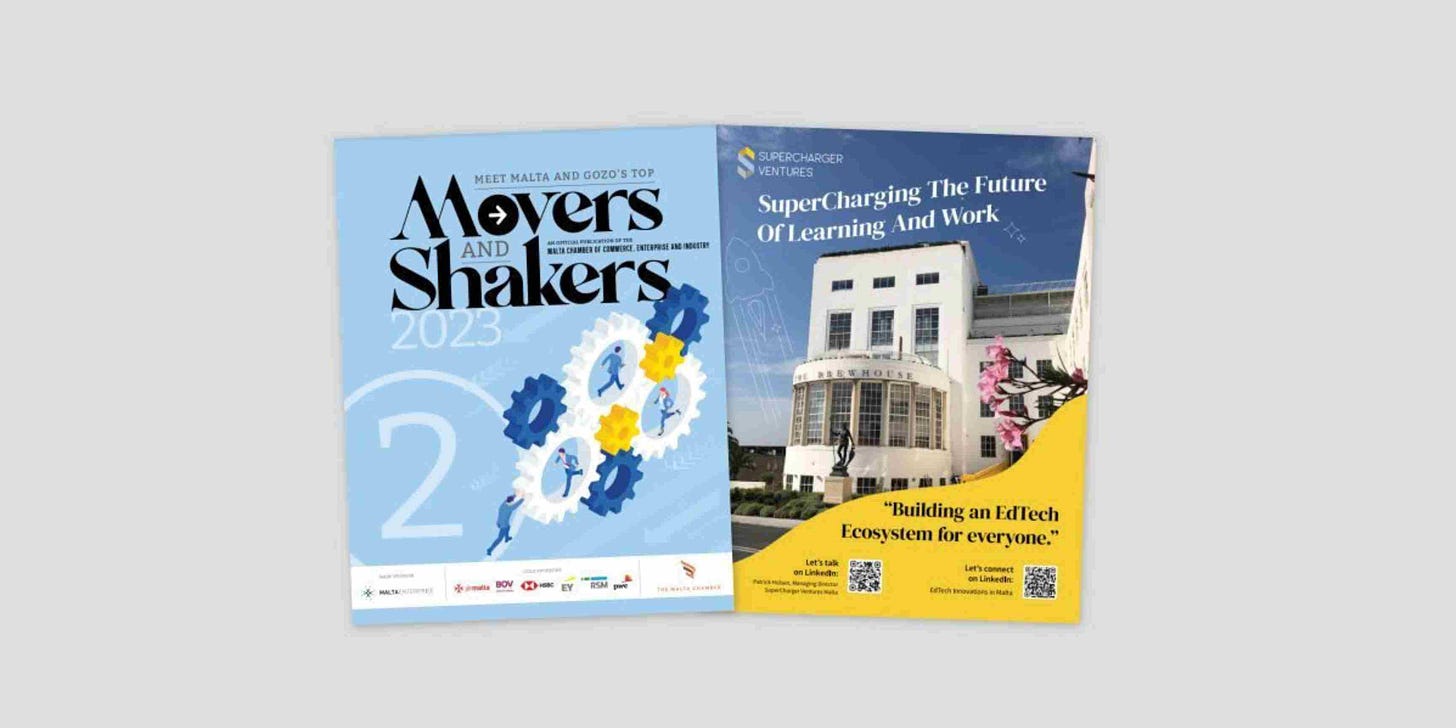 Movers and shakers magazine cover