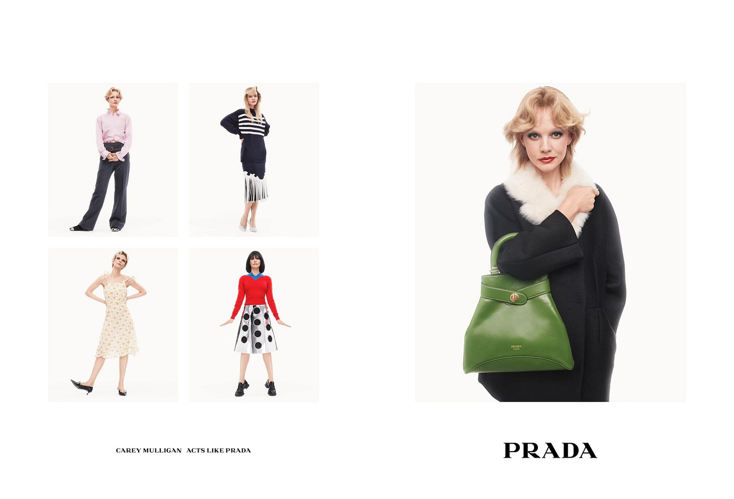 Prada Spring 2025 Ad Campaign | The Impression