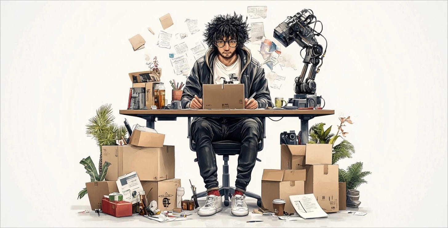 ilustración de un ecommerce manager