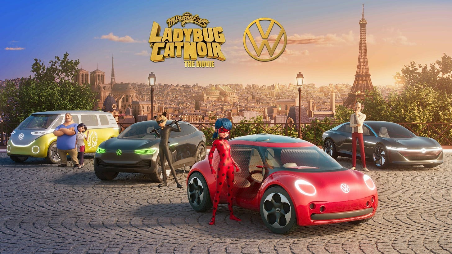 VW Made A New Electric Beetle Concept For Netflix's Latest Animated Film |  Carscoops