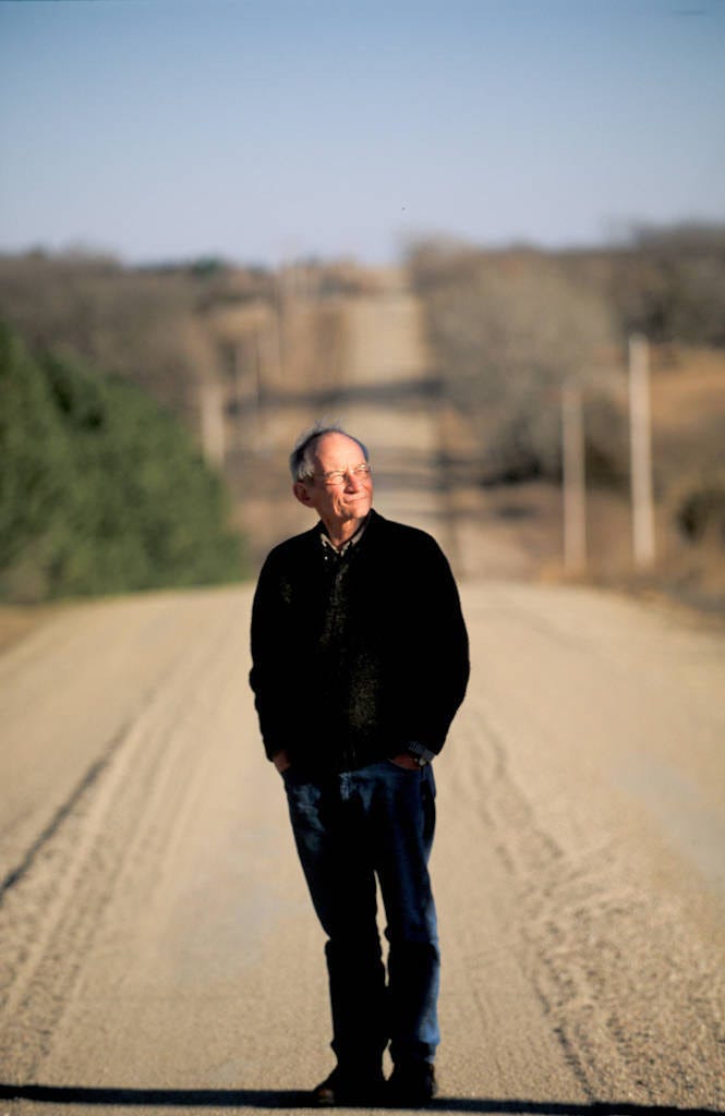 Photo: Ted Kooser, the 13th Poet Laureate of the United States, at his home near Garland, Nebraska.