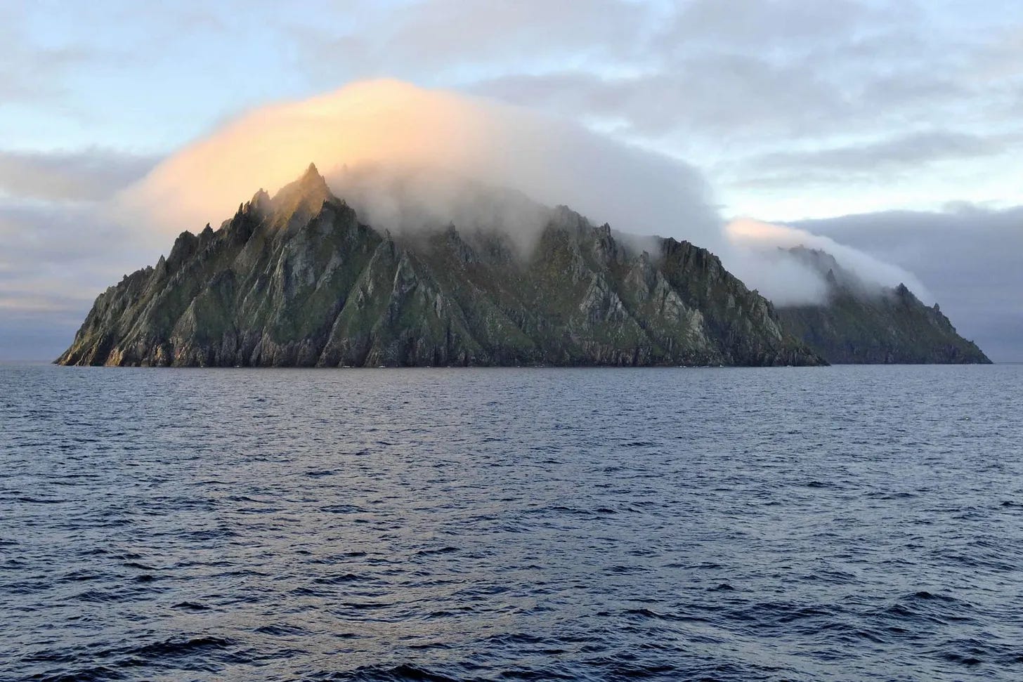 King Island, Alaska, the home of the ghost town of Ukivok.