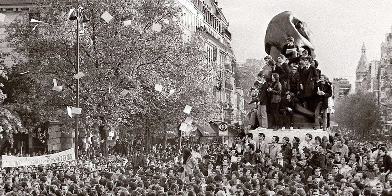 7 mai 68 au Quartier latin : la longue marche des étudiants à travers Paris