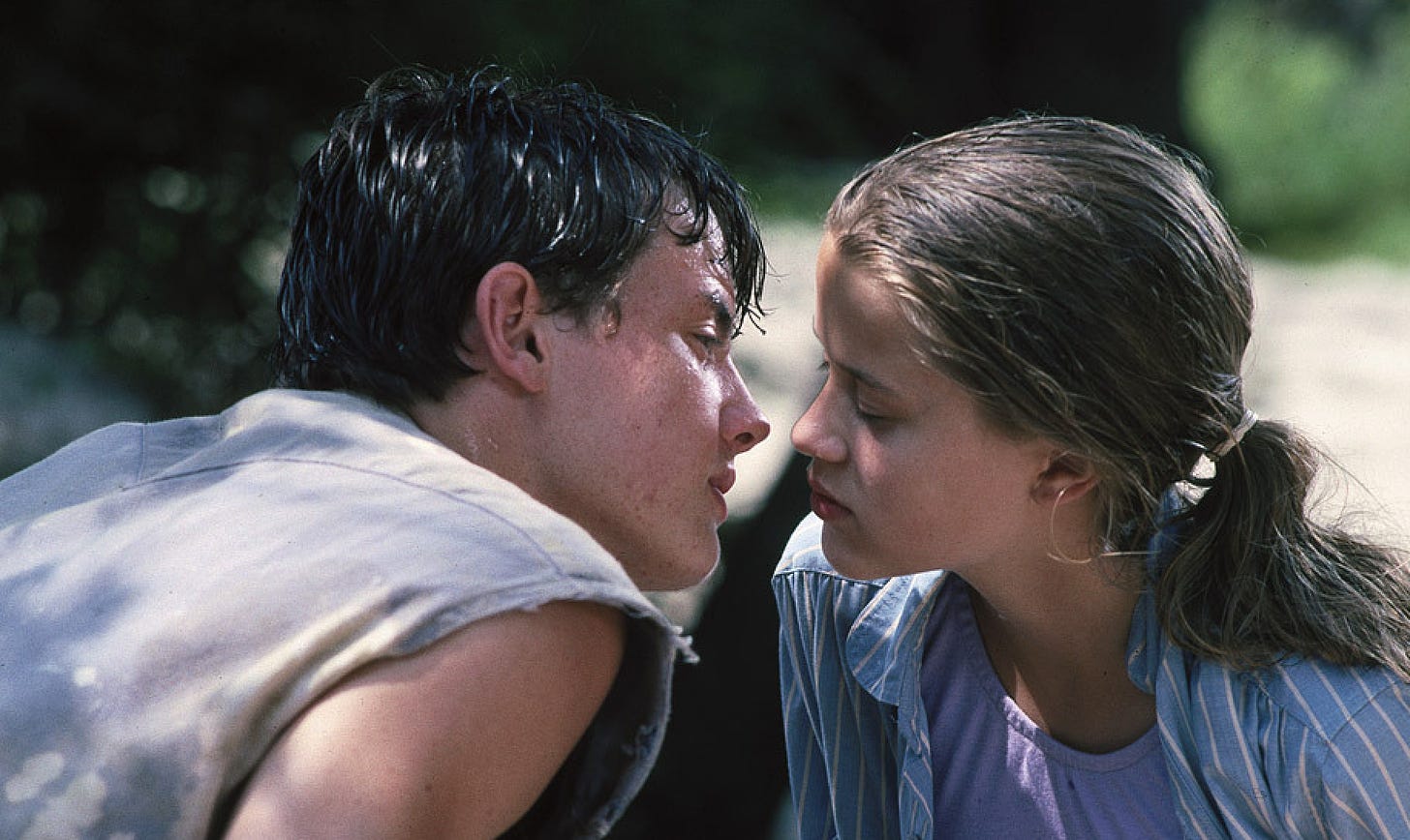 Jason London as Court Foster and Reese Witherspoon as Dani Trant in The Man in the Moon.