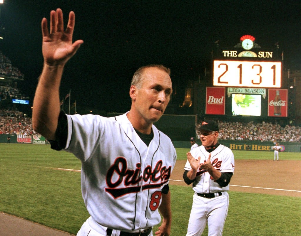 Iron streak, golden memory: Cal Ripken embraces 2,131st game – The Denver  Post