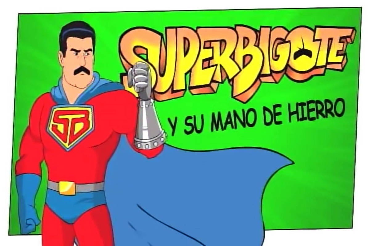 Maduro vira herói Super Bigode em animação de TV estatal da Venezuela -  05/12/2021 - Mundo - Folha