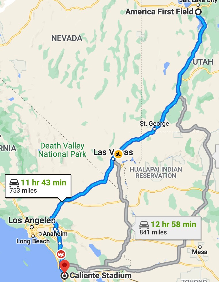 Salt Lake City to Tijuana