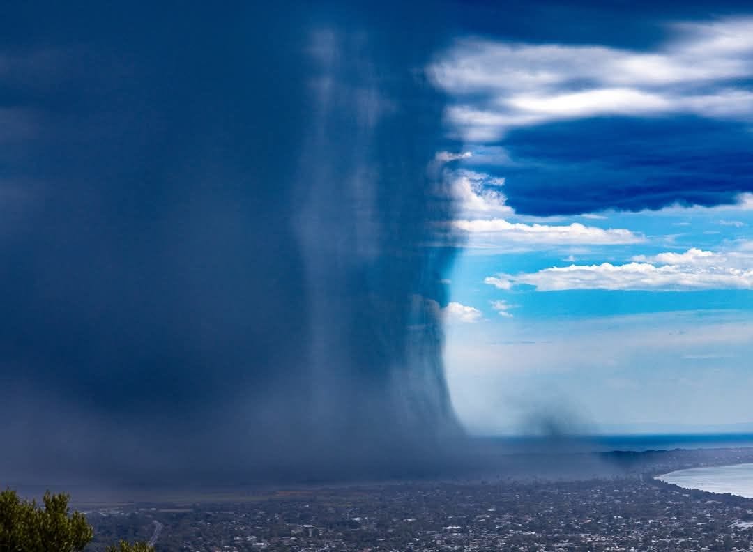 May be an image of tornado, nature and lightning