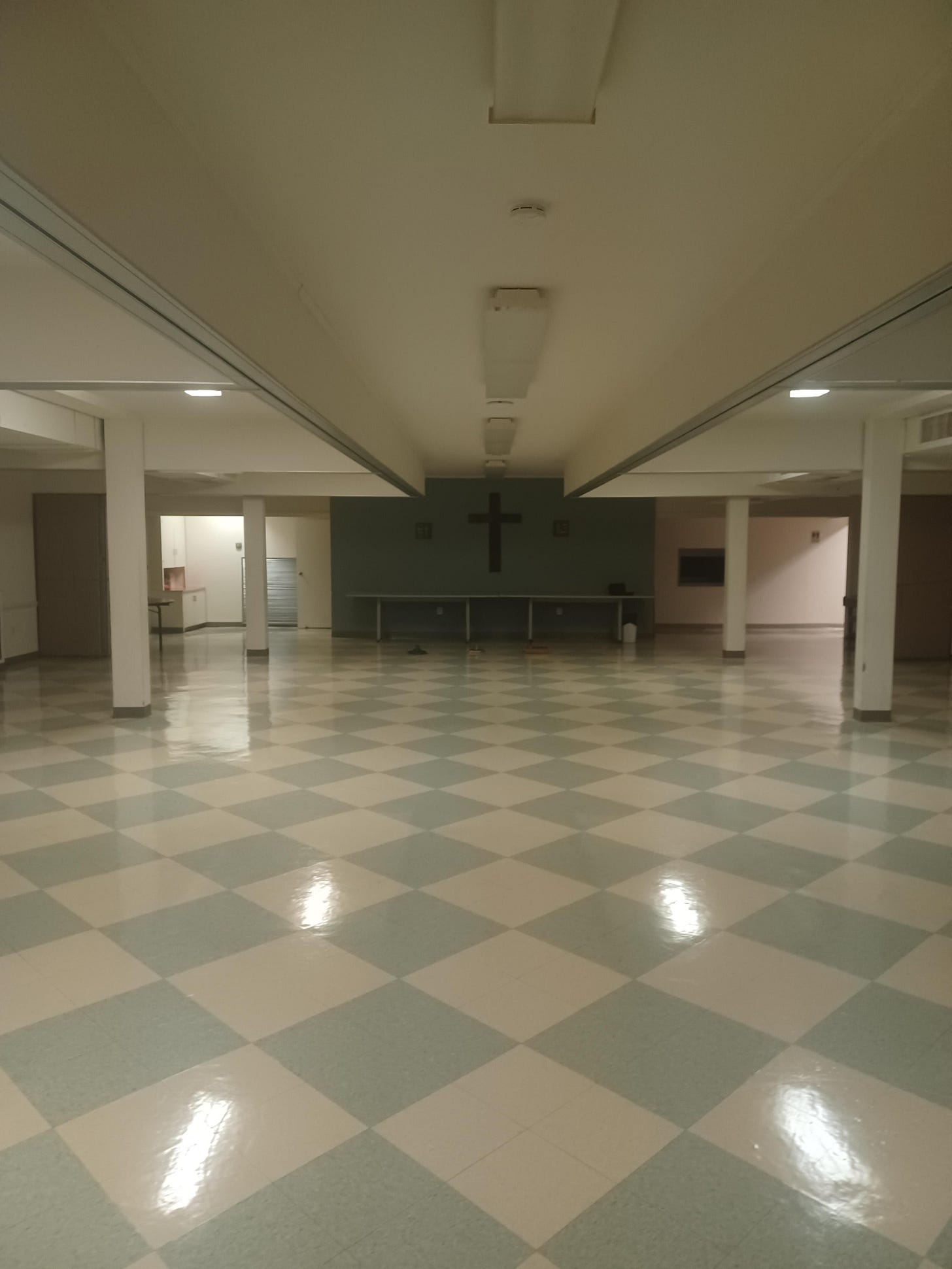 Forgotten church basement : r/LiminalSpace