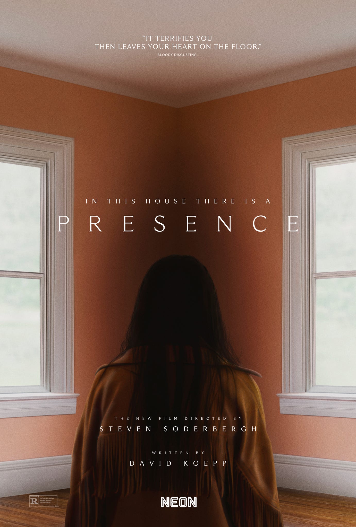 Presence movie poster from Neon