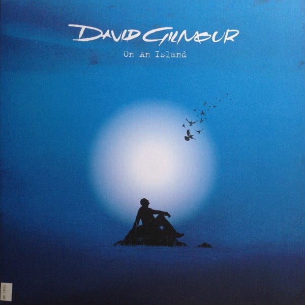 Cover of 'On an Island' by David Gilmour