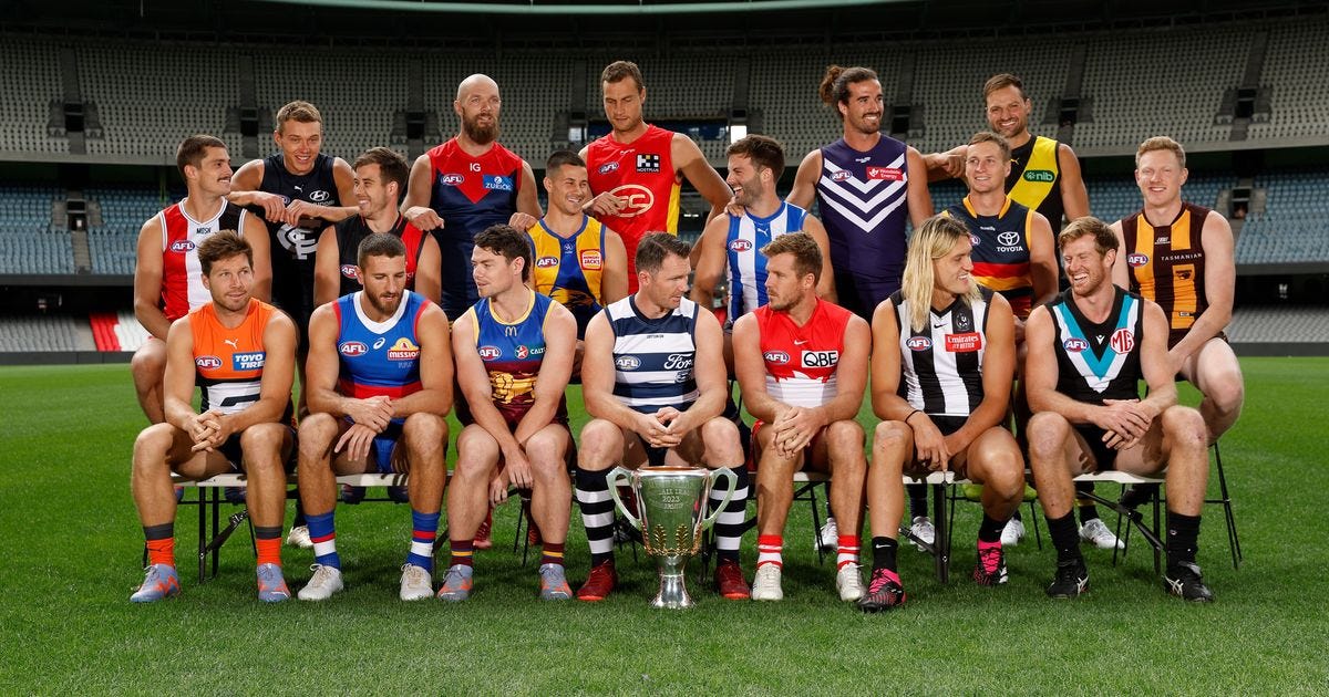 Captain's survey: Grand finalists, Brownlow, top eight: AFL captains make  their 2023 predictions