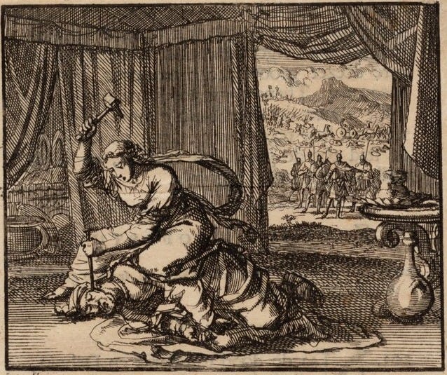 File:Jaël doodt Sisera in haar tent, objectnr A 47819.tif