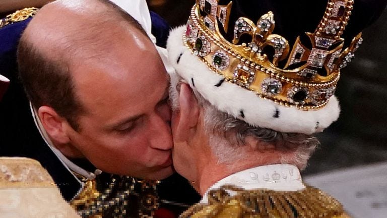 Prince William says late Queen is 'fondly keeping an eye on us' as he  speaks of pride in his 'Pa' at coronation concert | UK News | Sky News